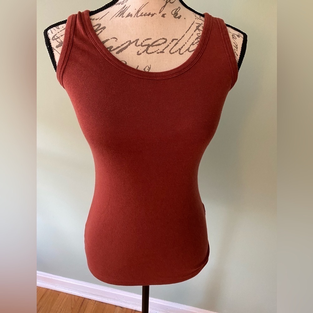 Women’s Gap Rust Colored Maternity Tank Top Size XS